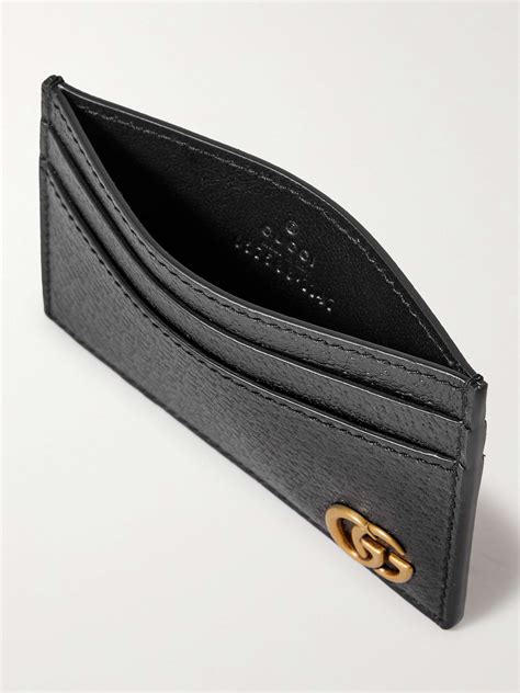 gucci double g card holder|gucci card holder men's selfridges.